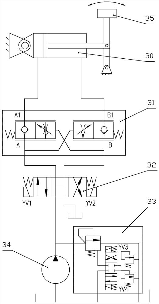 Flow type leakage-free superposed double-balance valve