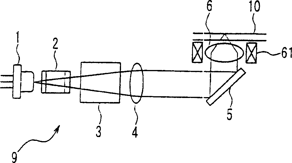 Optical head, optical information recording/reproducing device and applied apparatus