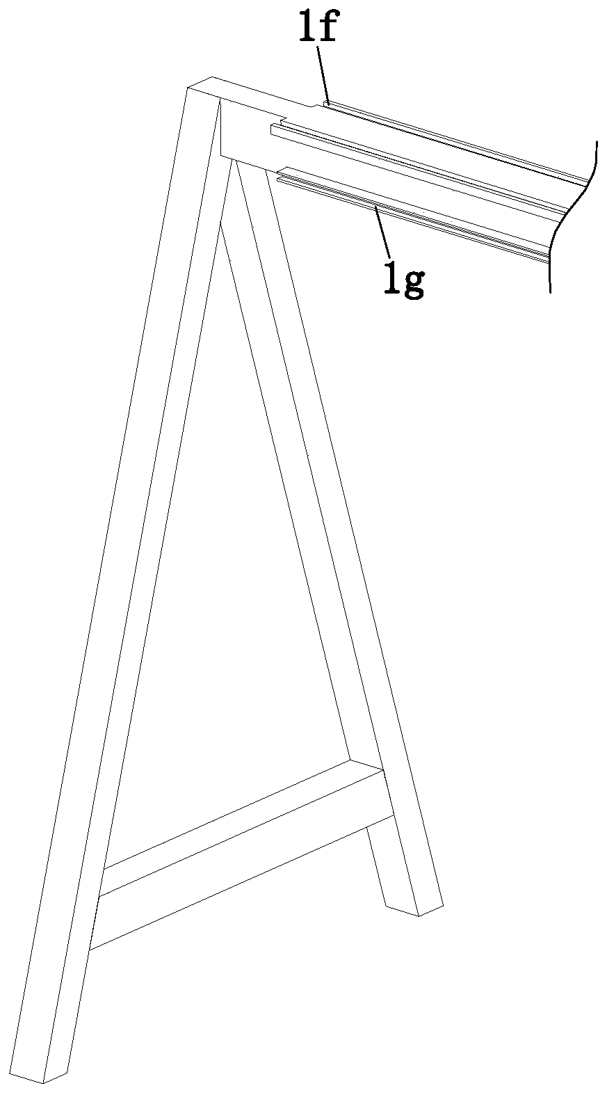 Lifting equipment with dust cleaning device