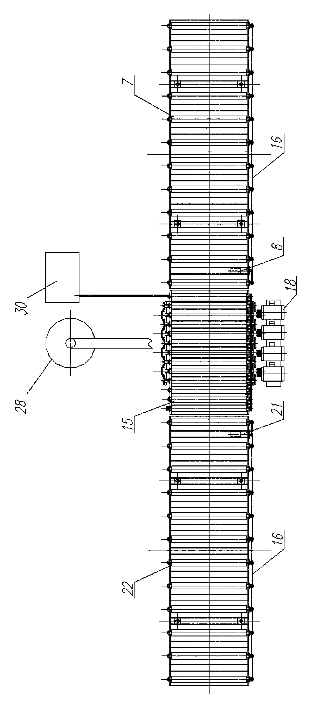 Metal sheet surface scale grinding and removing machine