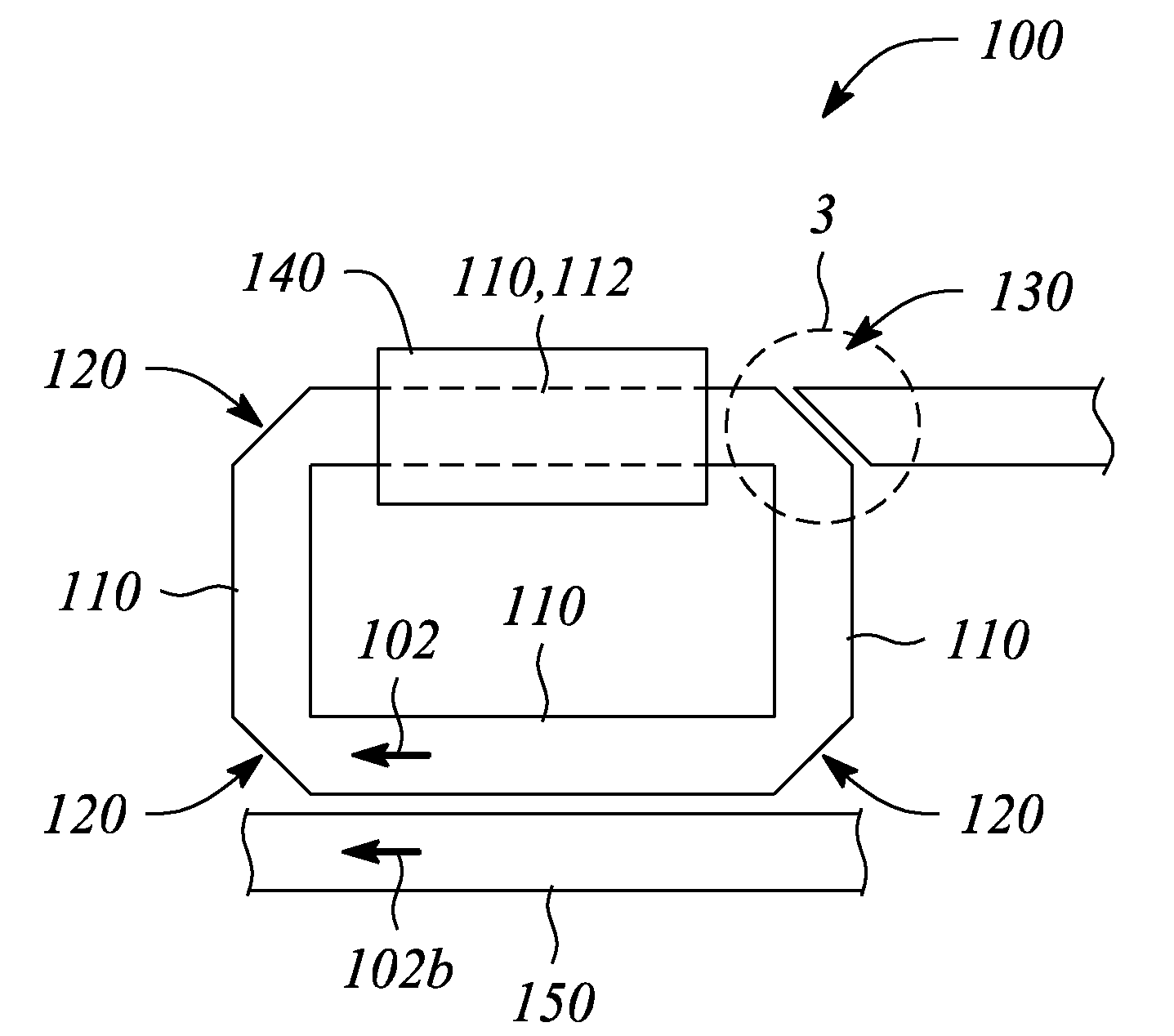 Optical waveguide ring resonator with an intracavity active element