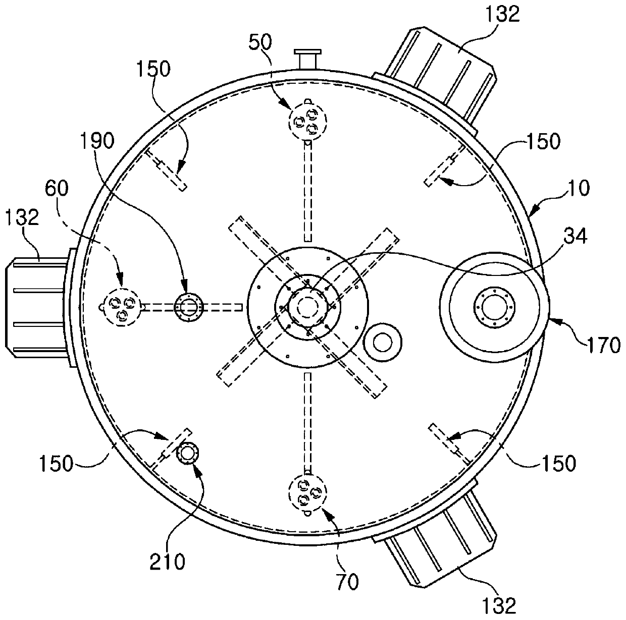 Apparatus and method for reaction