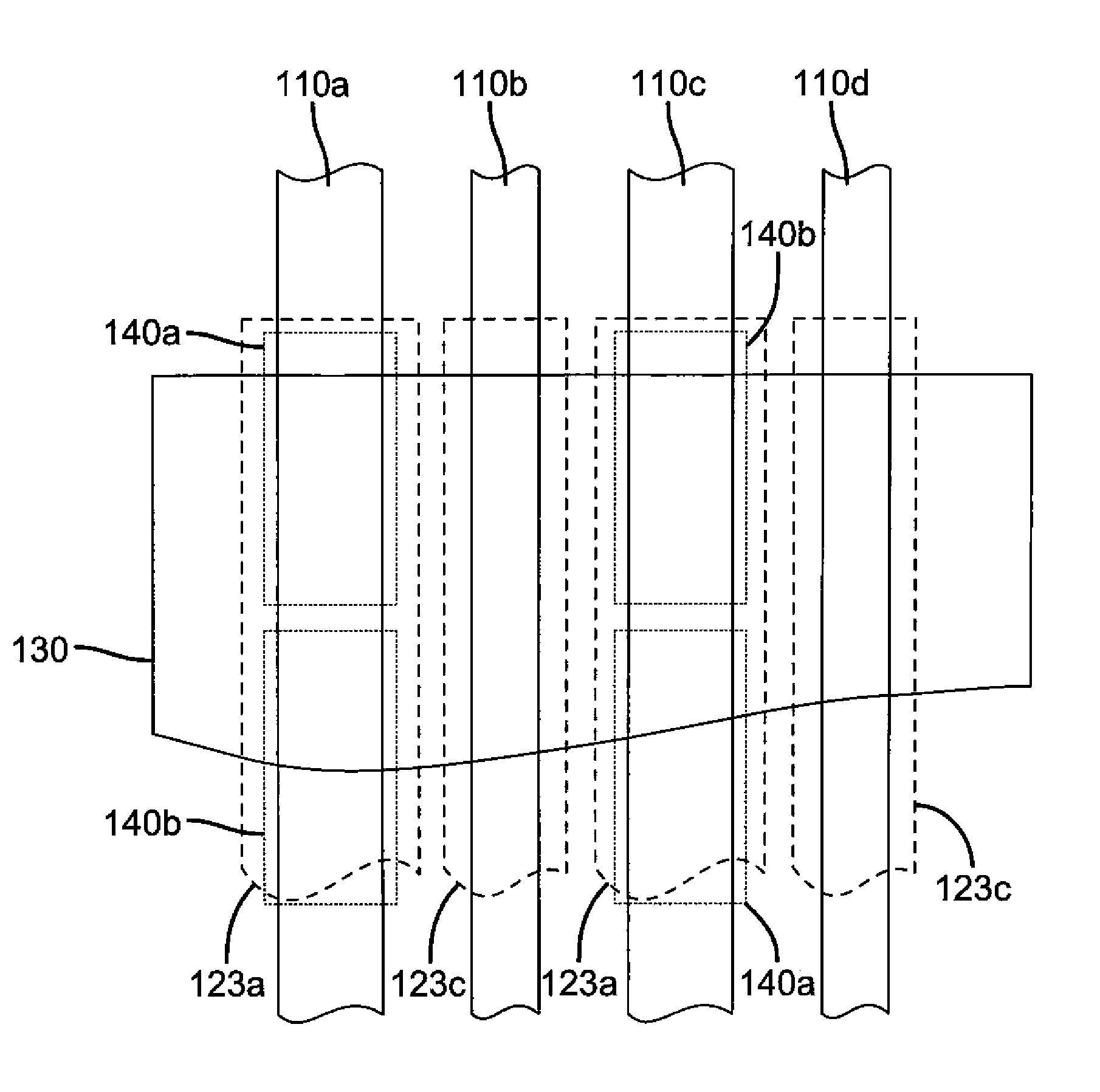 OLED with magenta and green emissive layers