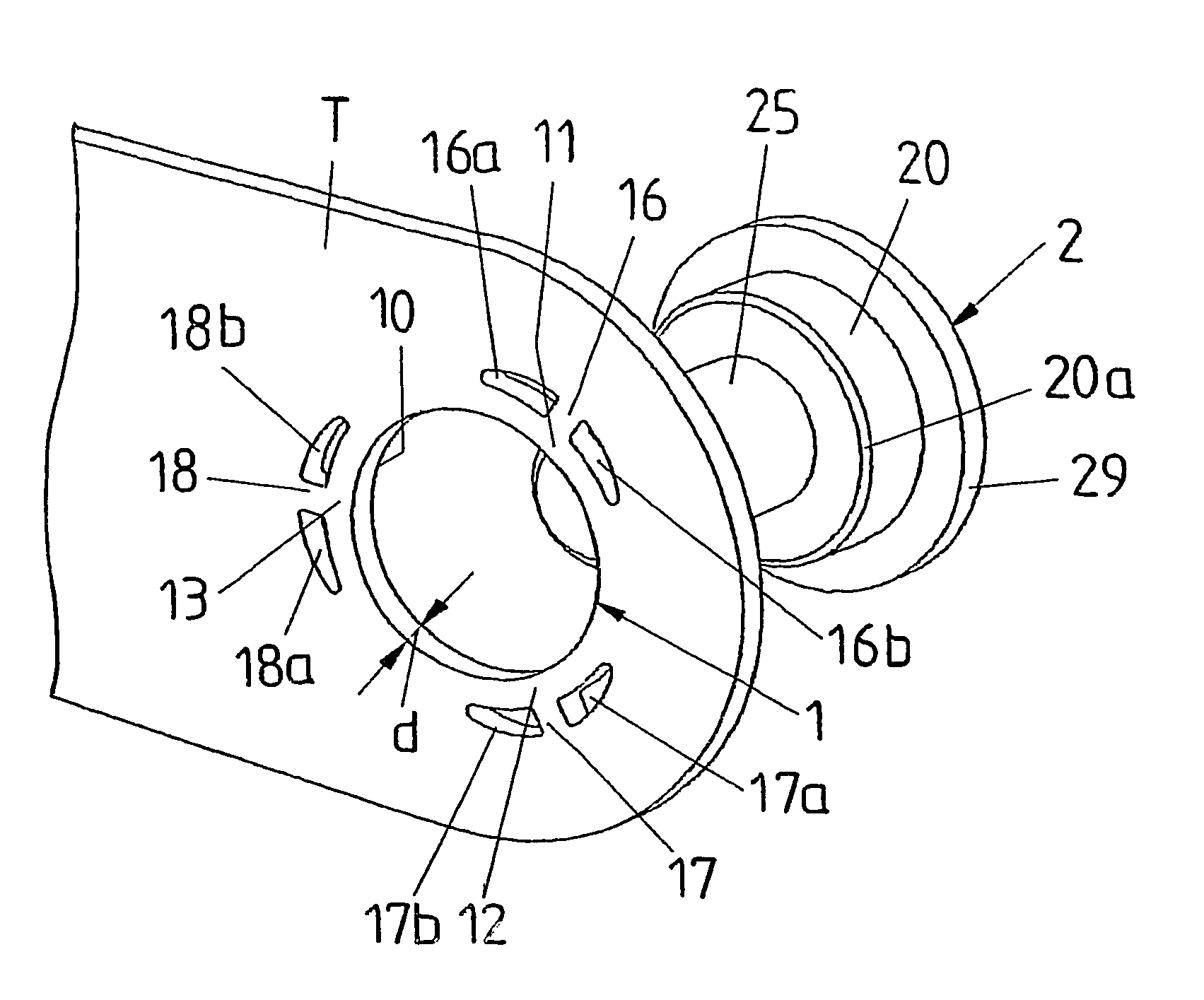 Bearing arrangement for a motor vehicle