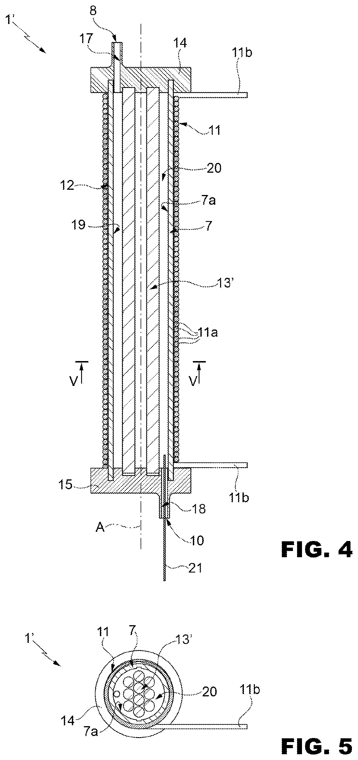 Continuous-flow electromagnetic-induction fluid heater in a beverage vending machine