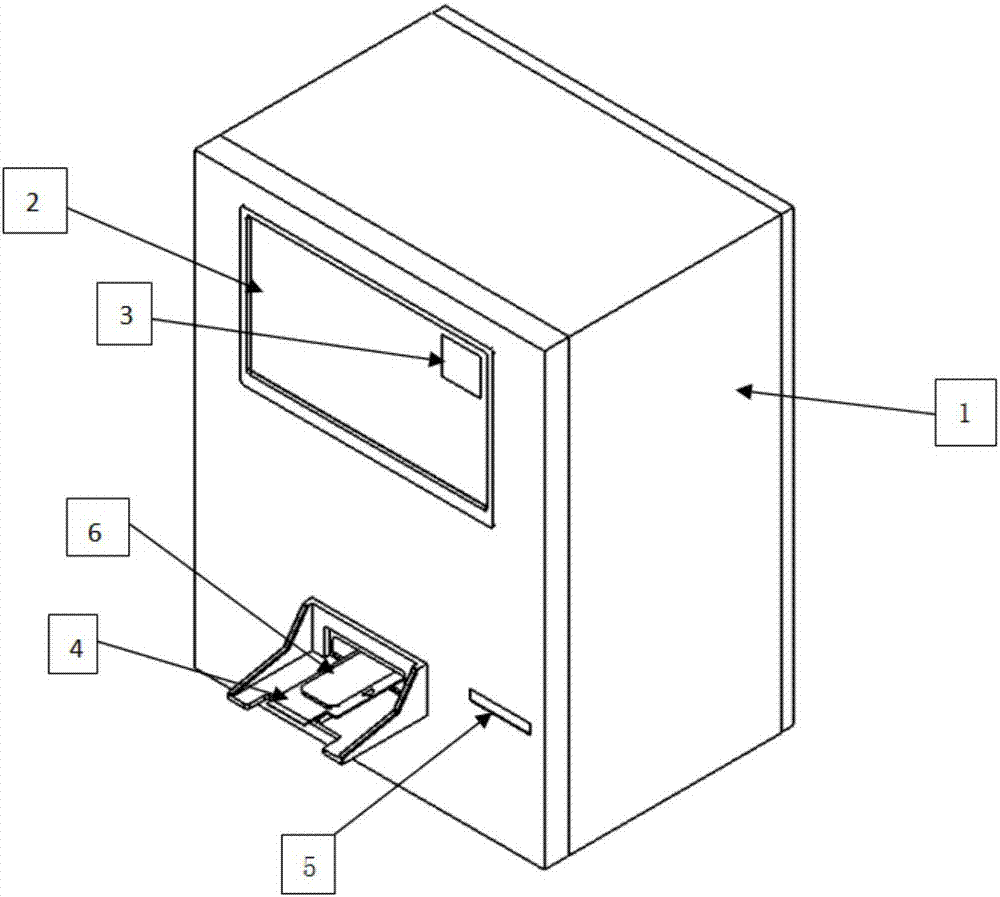 Mobile phone protective shell image printing system of Internet of Things