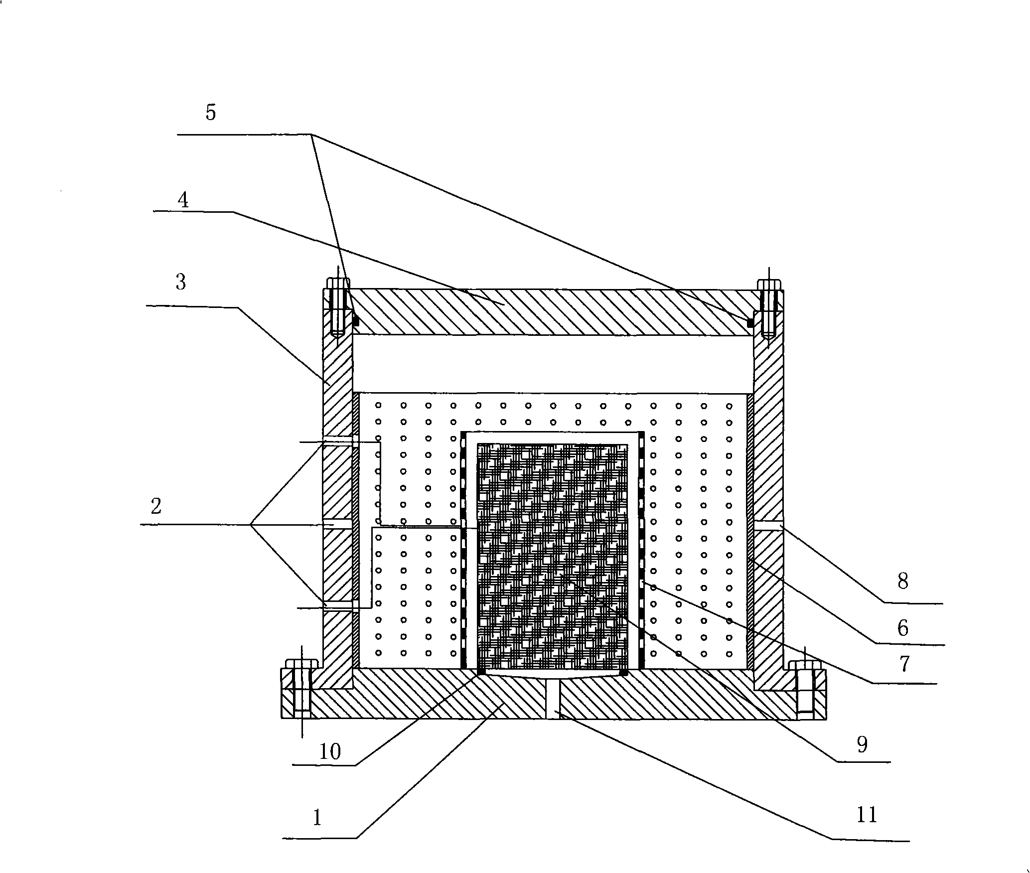 Method for evaluating sand prevention tube performance and special equipment thereof