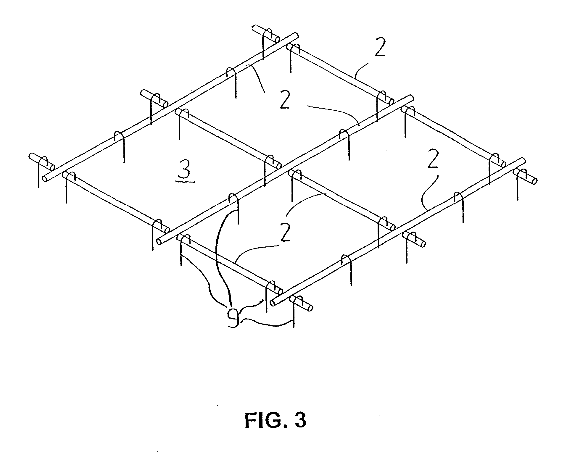 Method and system for constructing large, continuous, concrete slabs