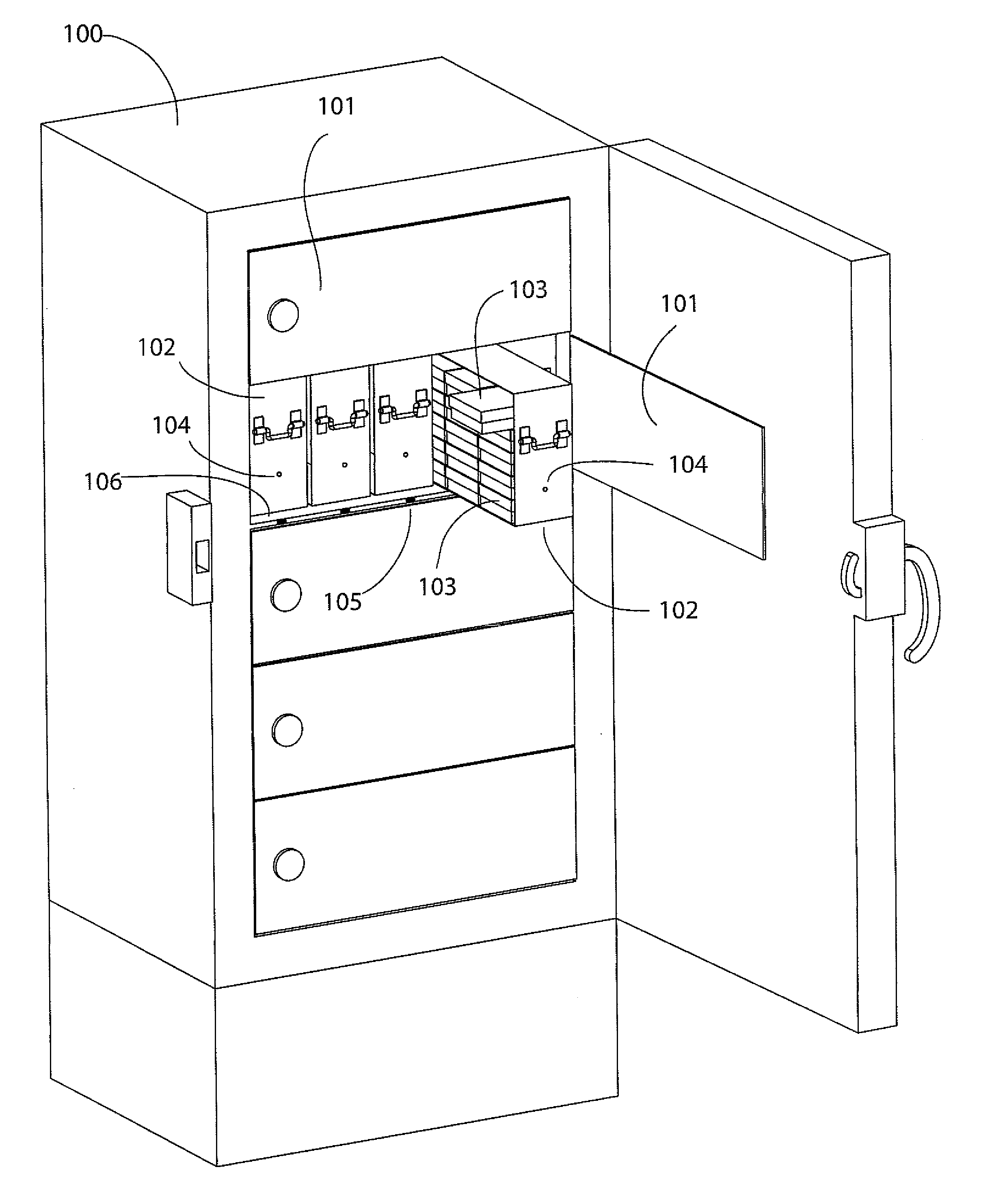 Tracking of Sample Boxes Using Energy Harvesting