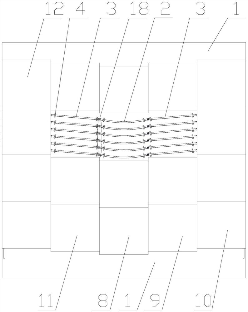 Thermal barrier structure for energy-saving renovation of existing building envelope