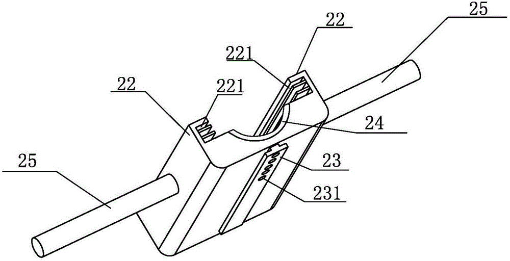 Rotary fixing typle installation tool for preformed armor rod