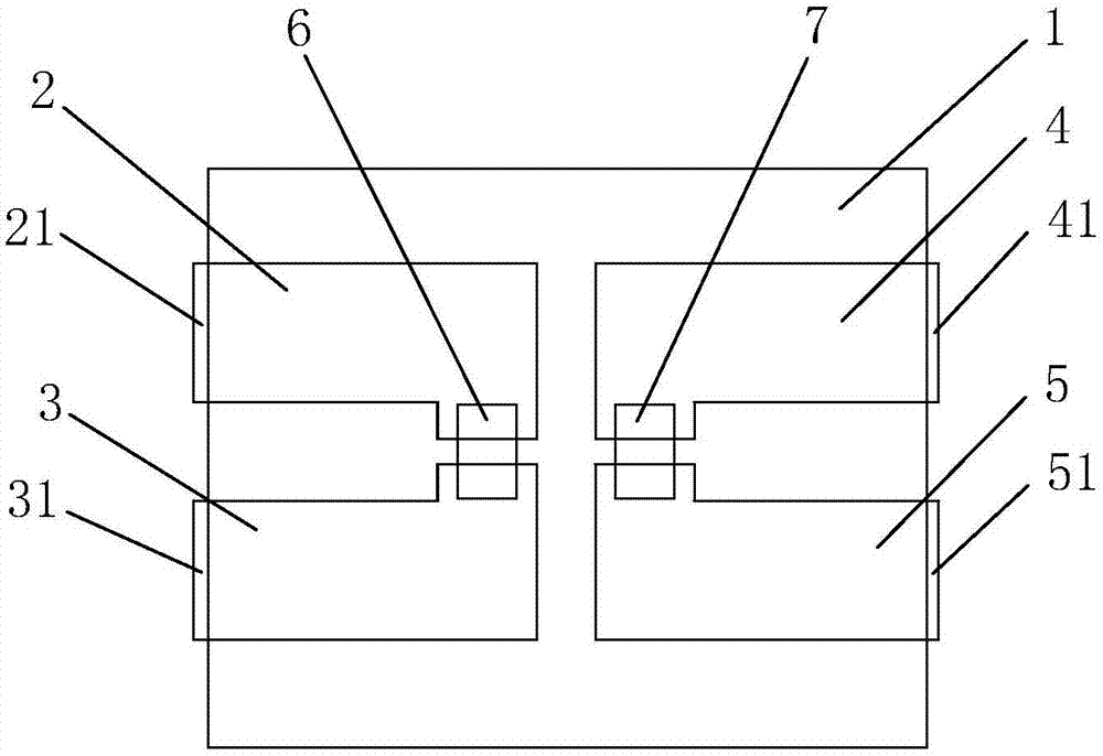 SMD surface mount support