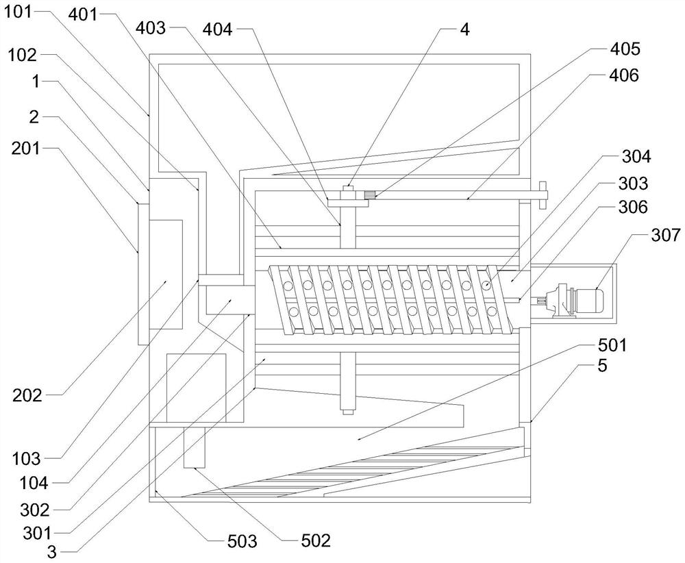 Device capable of automatically discharging rice into polished rice according to rice precision