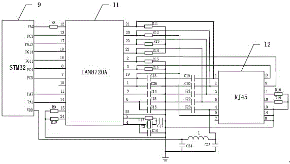 Embedded system of monitoring decibels in real time