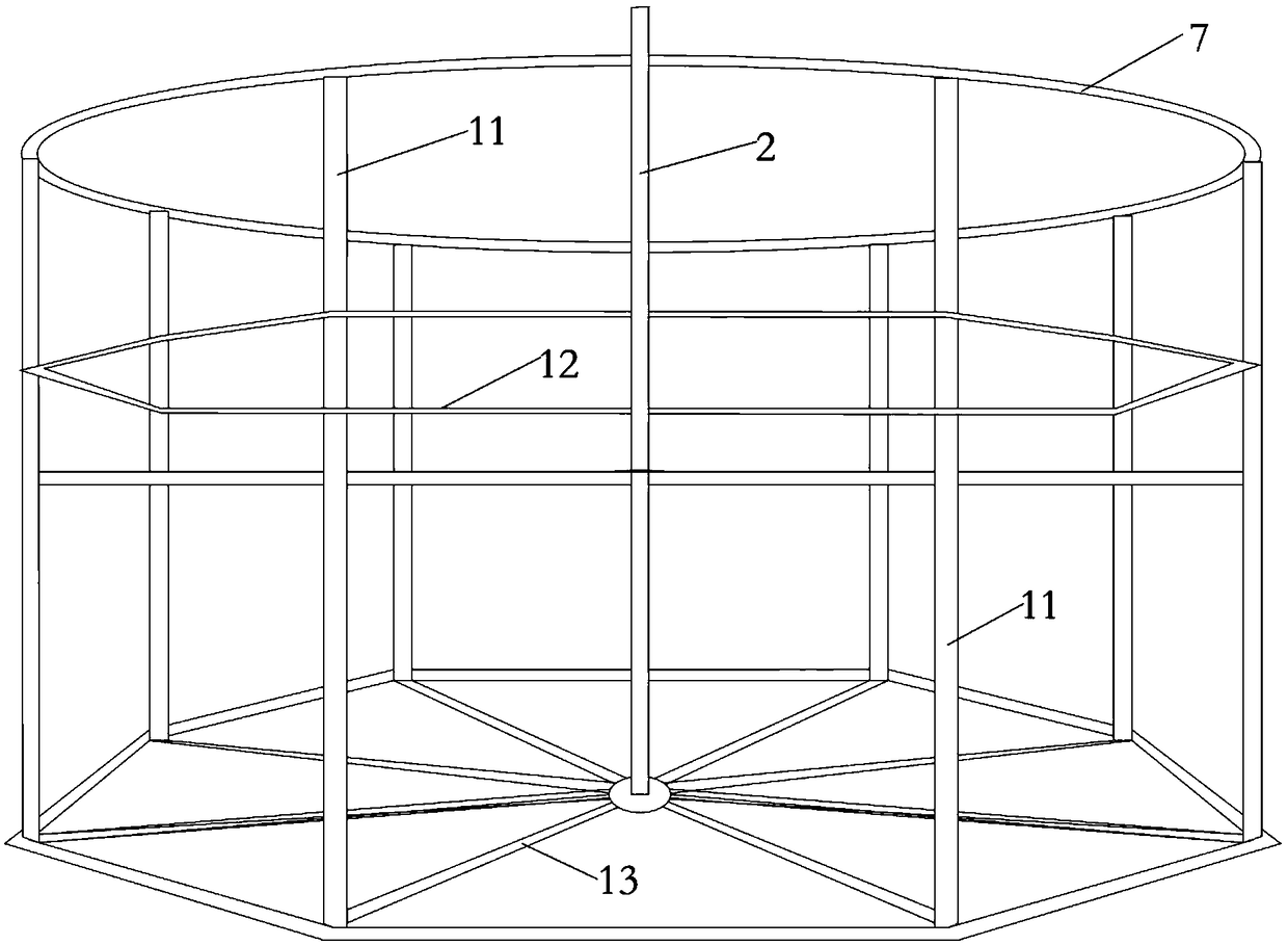 Track wind sail type wind power generator