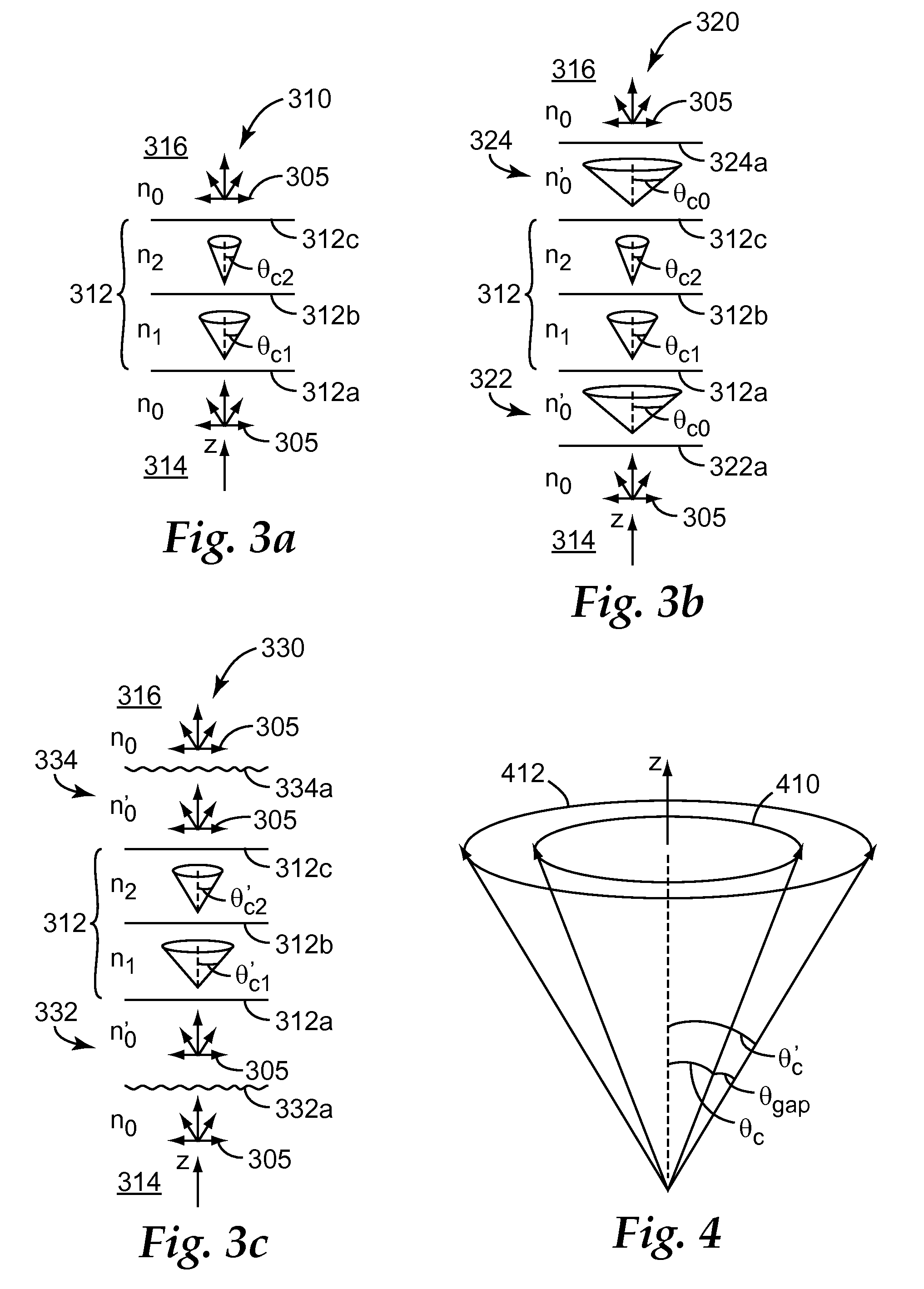 Immersed reflective polarizer with angular confinement in selected planes of incidence