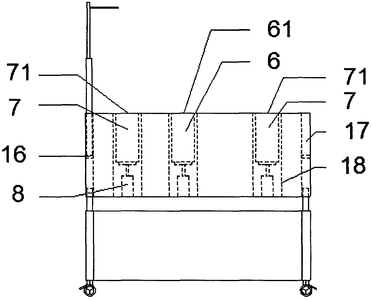 Multifunctional infant operation table