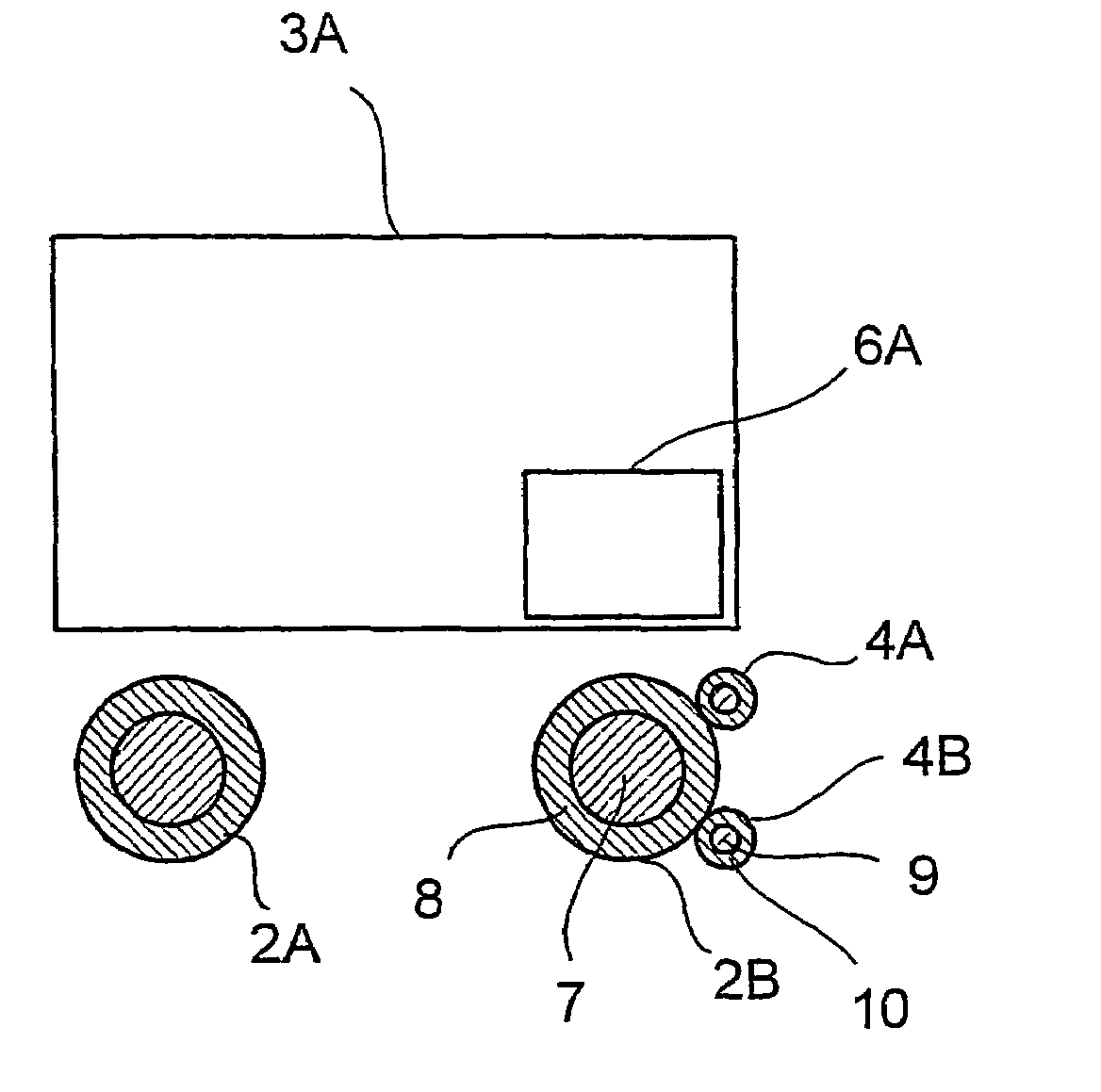 Device for the inductive transmission of electrical power