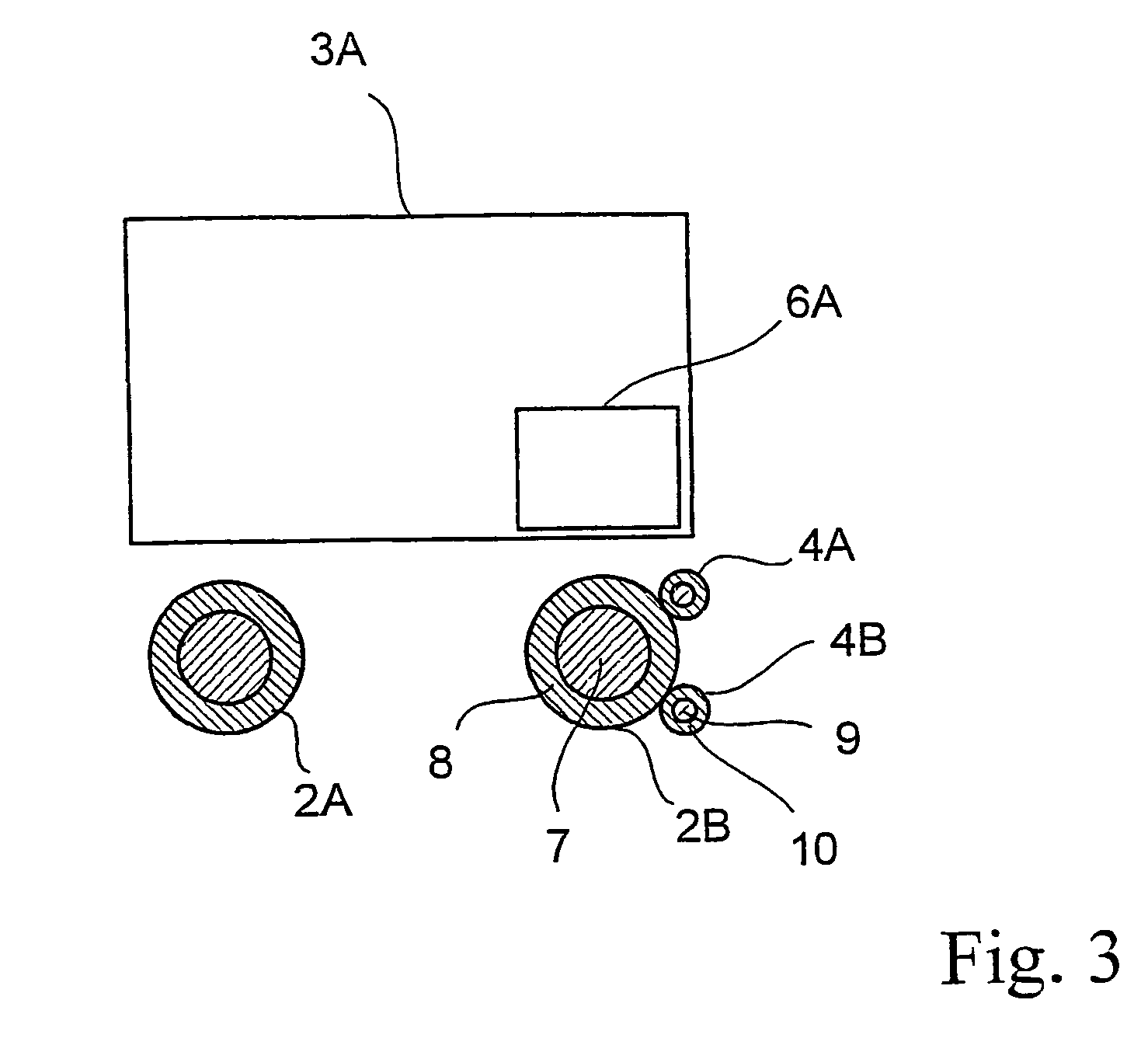 Device for the inductive transmission of electrical power