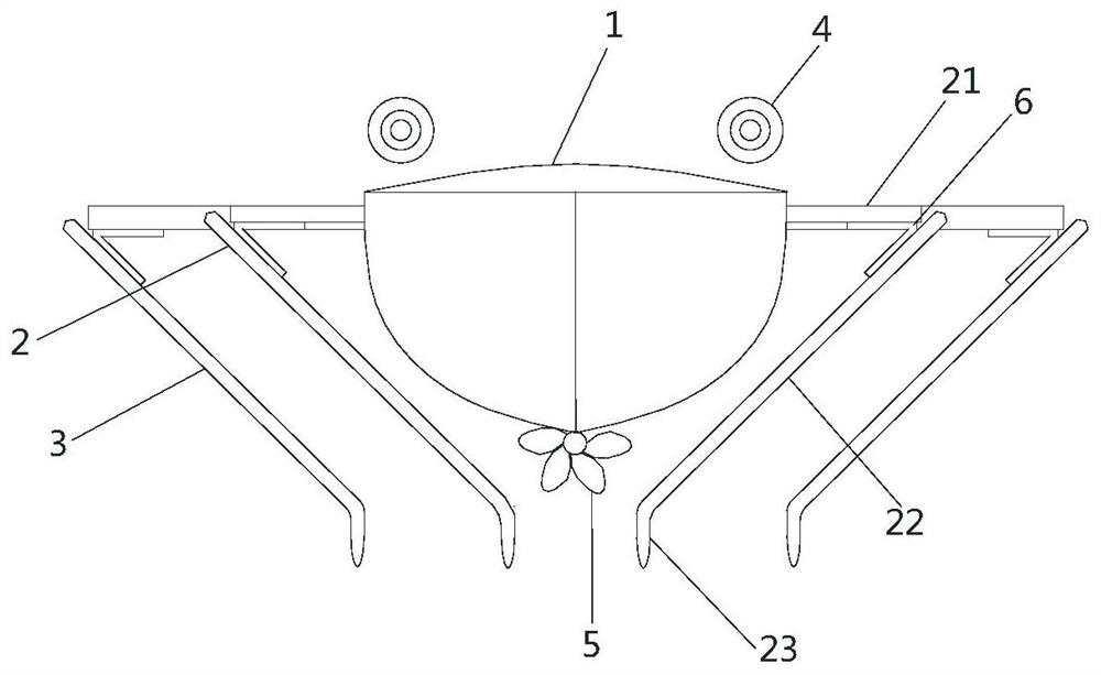 An ultra-high-speed surface vehicle based on a three-stage supercavitating hydrofoil