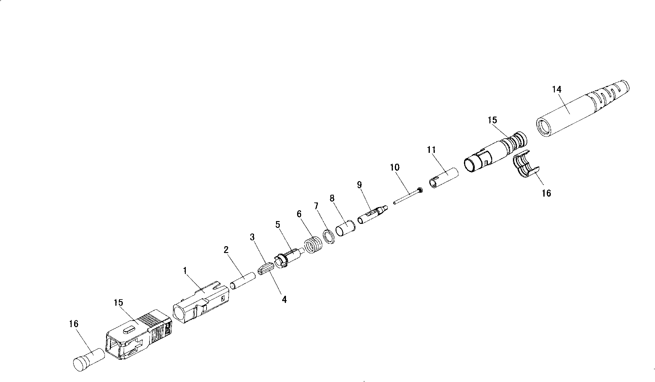 Optical fiber connector