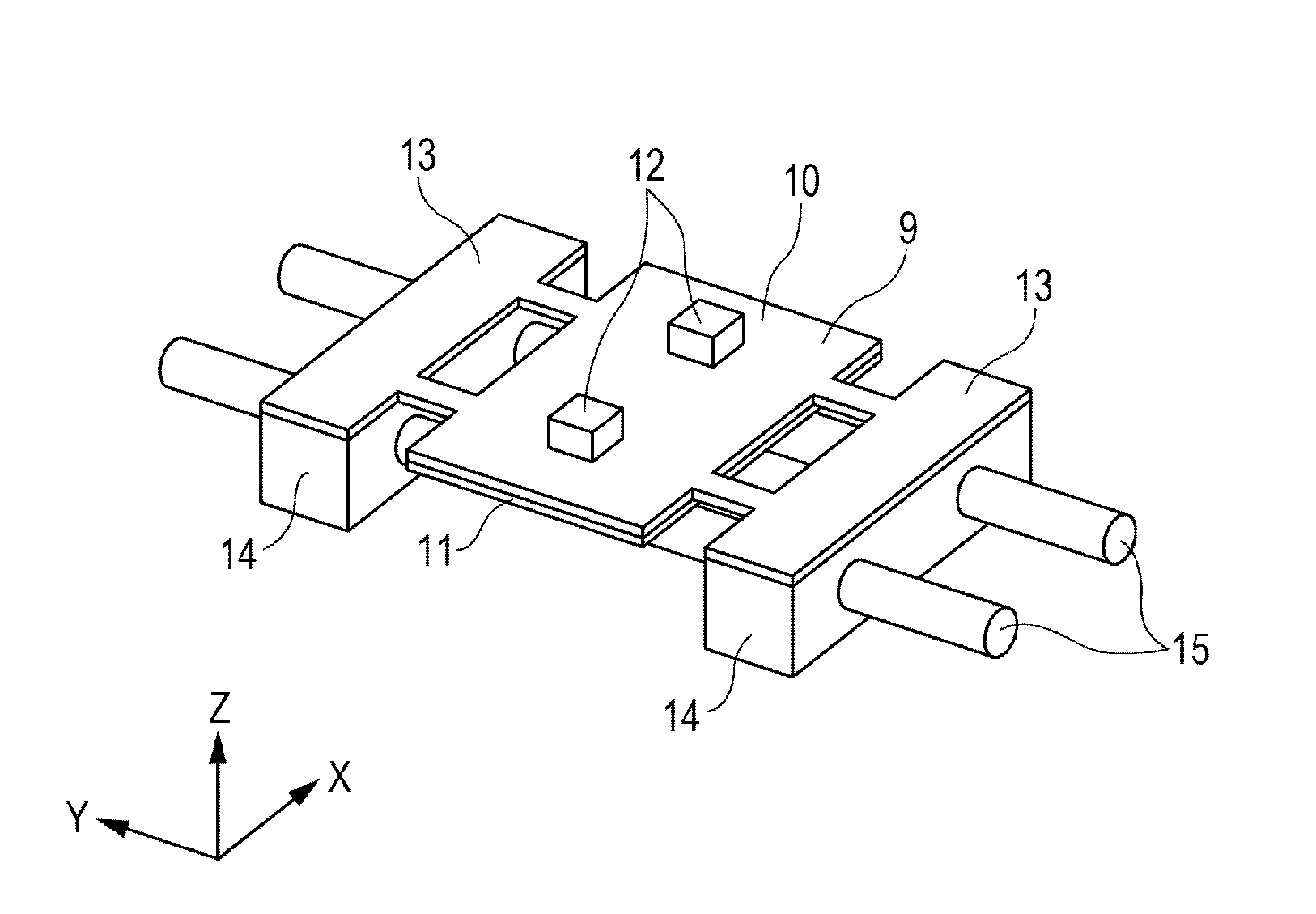 Oscillatory wave drive unit and image stabilization device