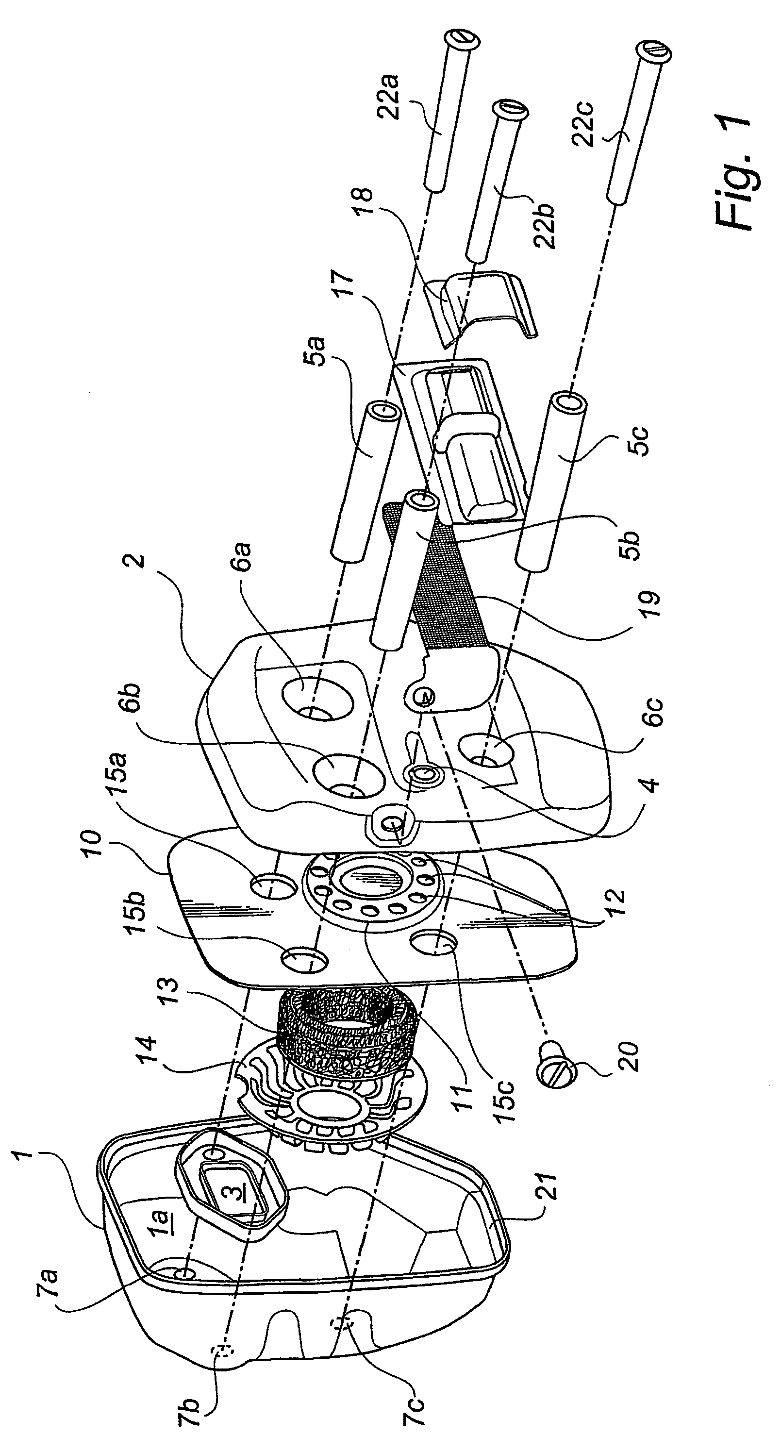 Muffler for internal combustion engine