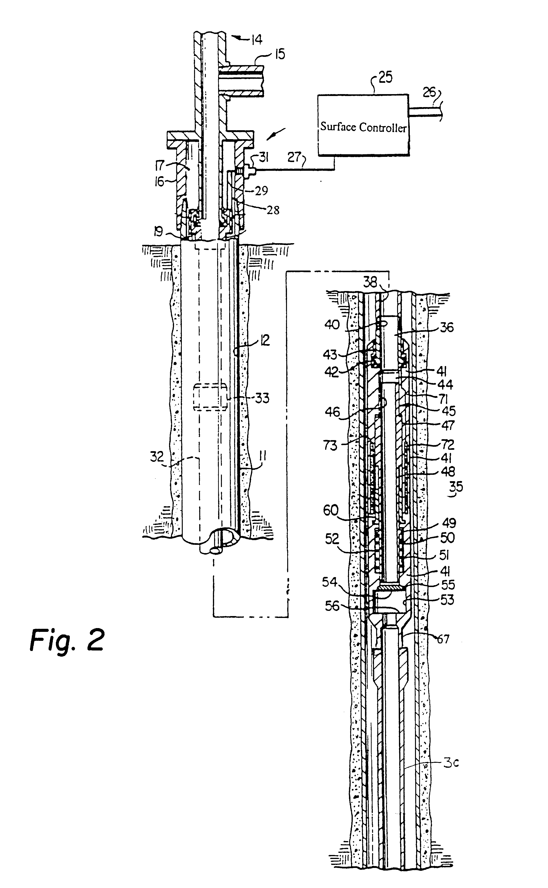 Deep-set subsurface safety valve assembly