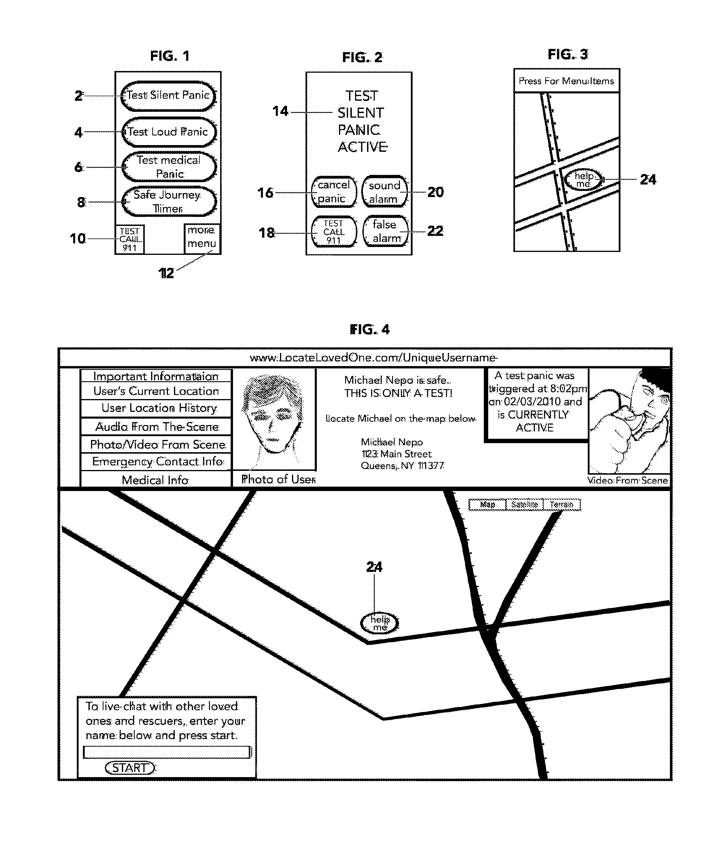 System and method for disseminating information and implementing medical interventions to facilitate the safe emergence of users from crises