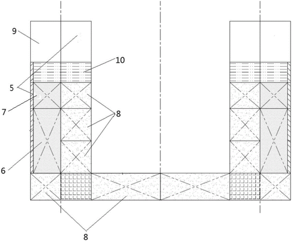 Deep-draught semi-submersible production platform with oil storage function