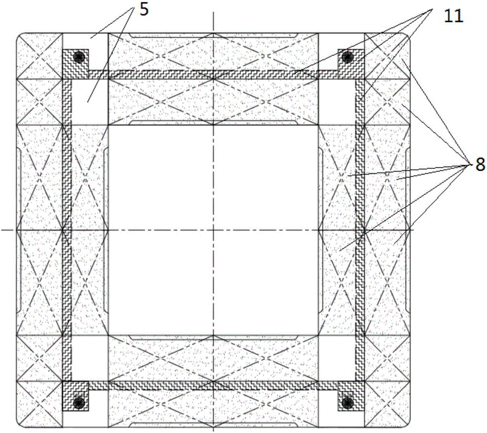 Deep-draught semi-submersible production platform with oil storage function