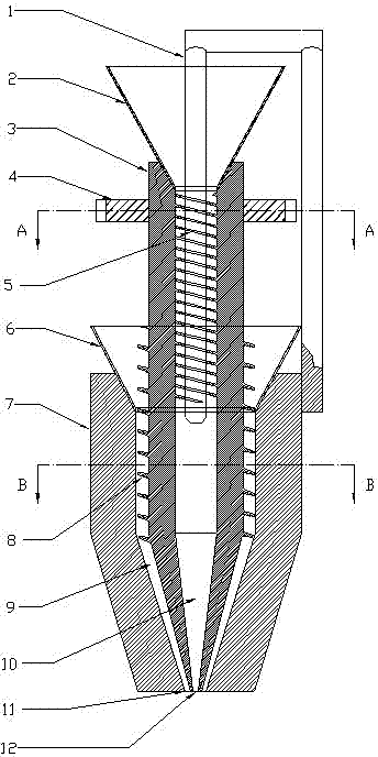 Minitype farcie noodle machine