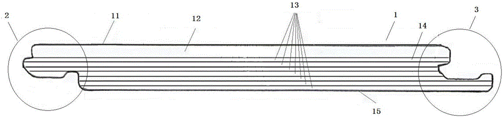 Locking multi-layer solid wood composite floor and preparation method thereof