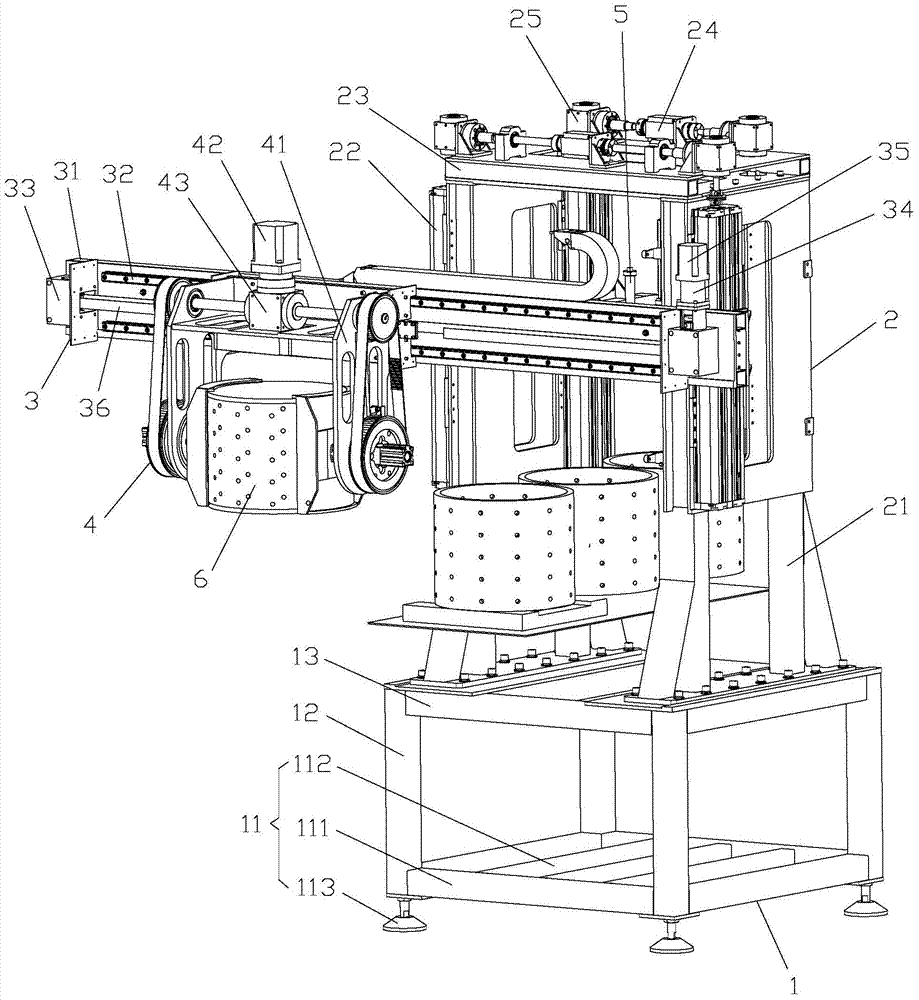 Full-automatic vanadium-nitrogen alloy discharging device