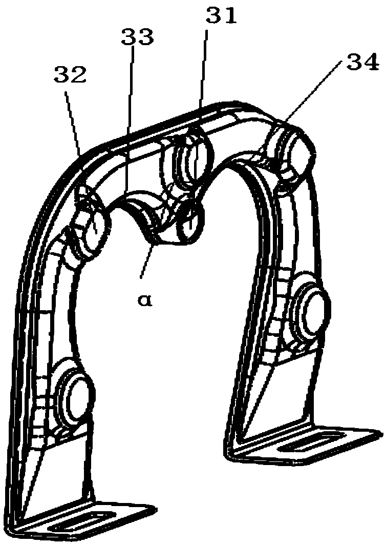 A rotating solar bracket