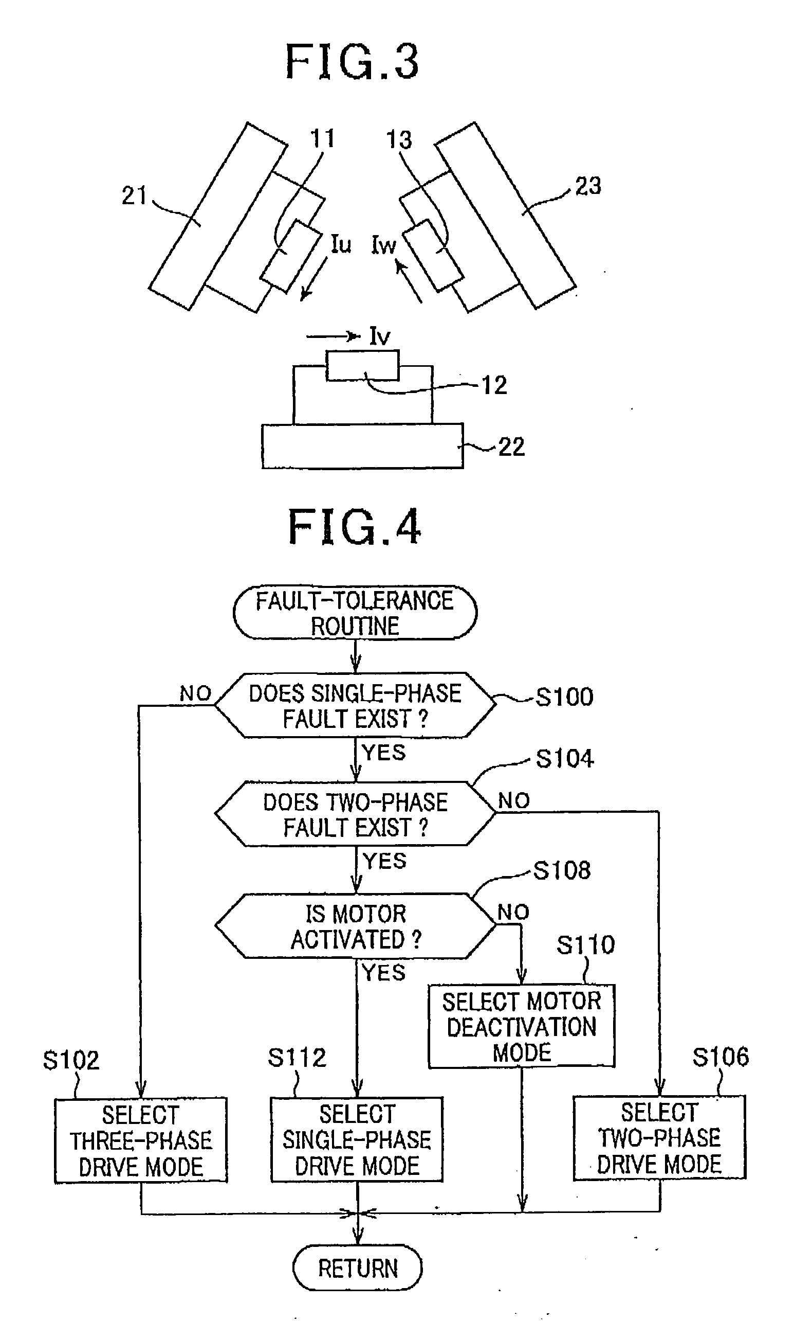 AC rotating machine with improved drive for its stator coil