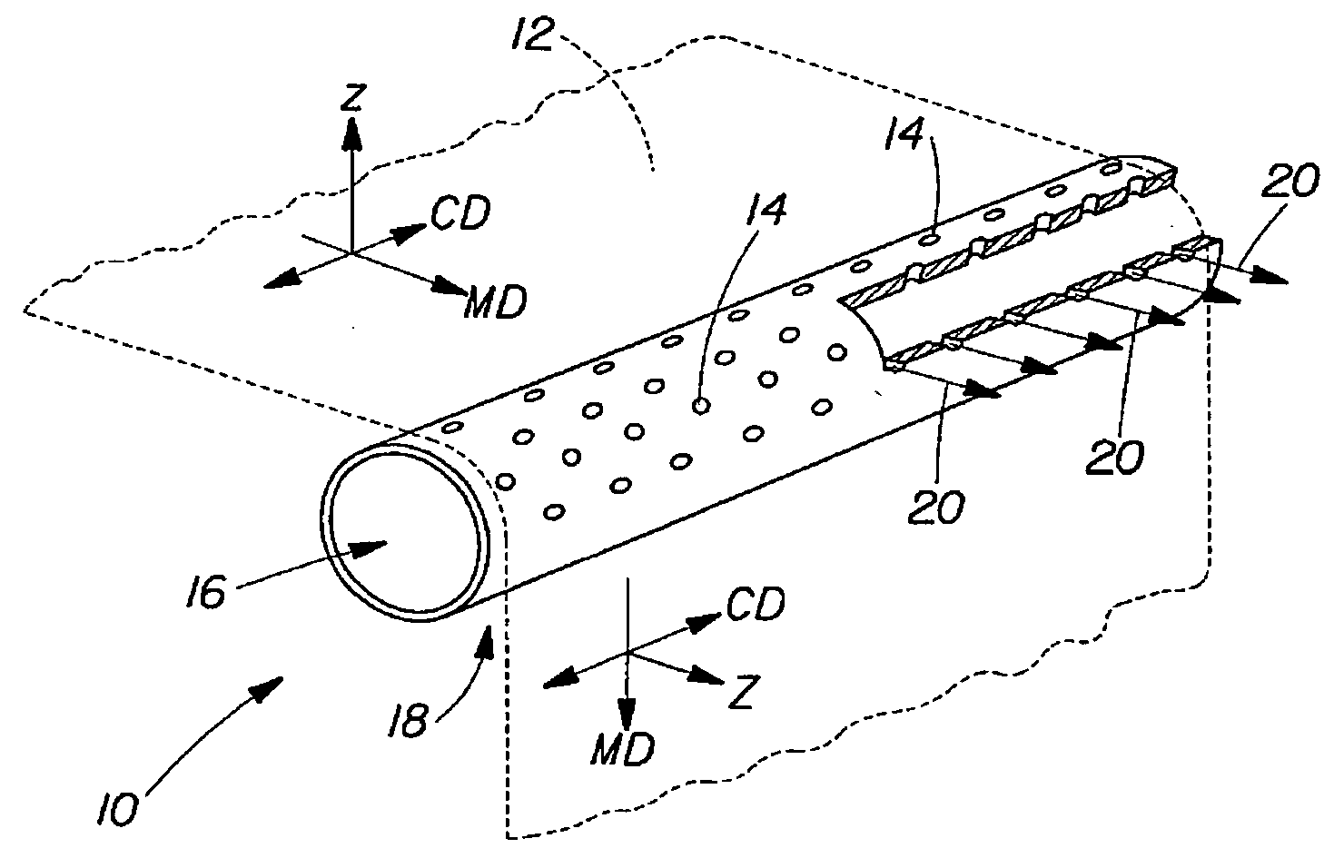 Vectored air web handling apparatus