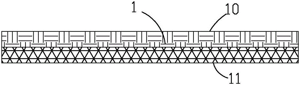 Ground cloth for inhibiting growth of weeds in orchard and application method of ground cloth