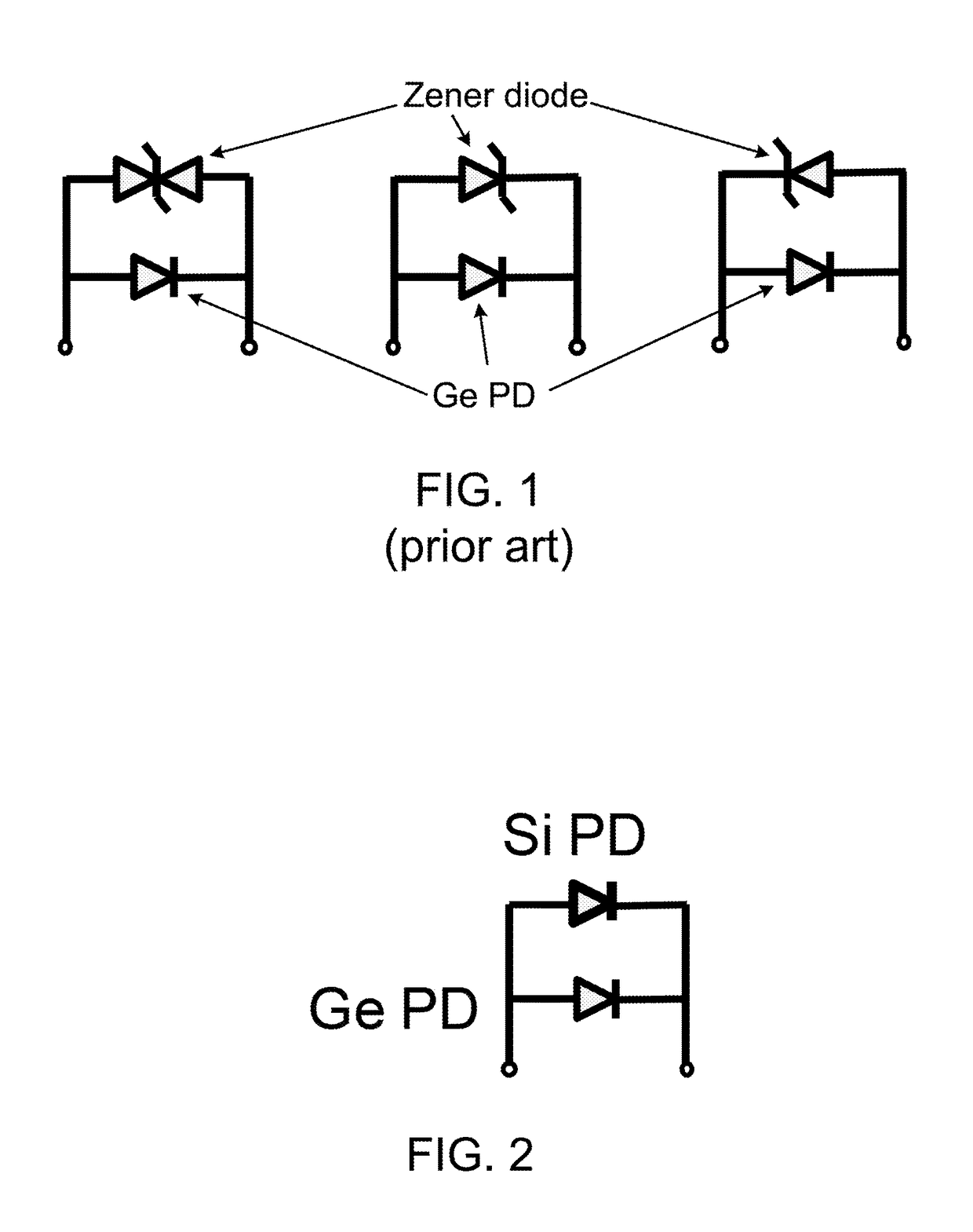 Integrated photo detector, method of making the same