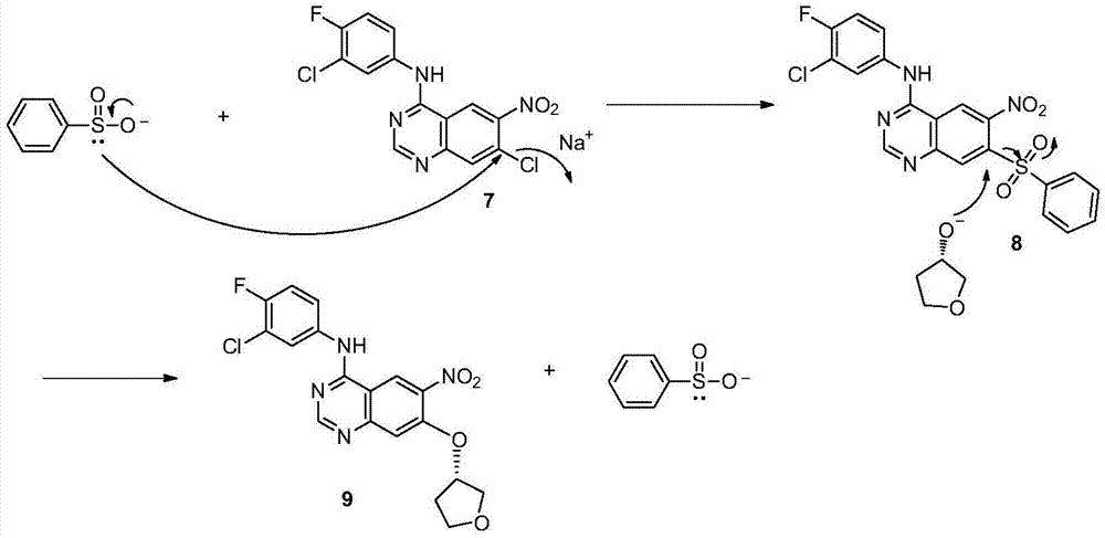 Method for preparing intermediate of Afatinib