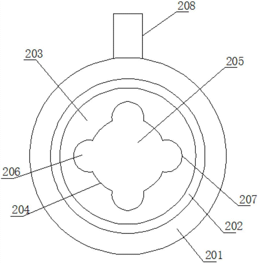 Large-sized cutter with long service life