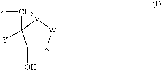 Process for preparing inhibitors of nucleoside phosphorylases and nucleosidases