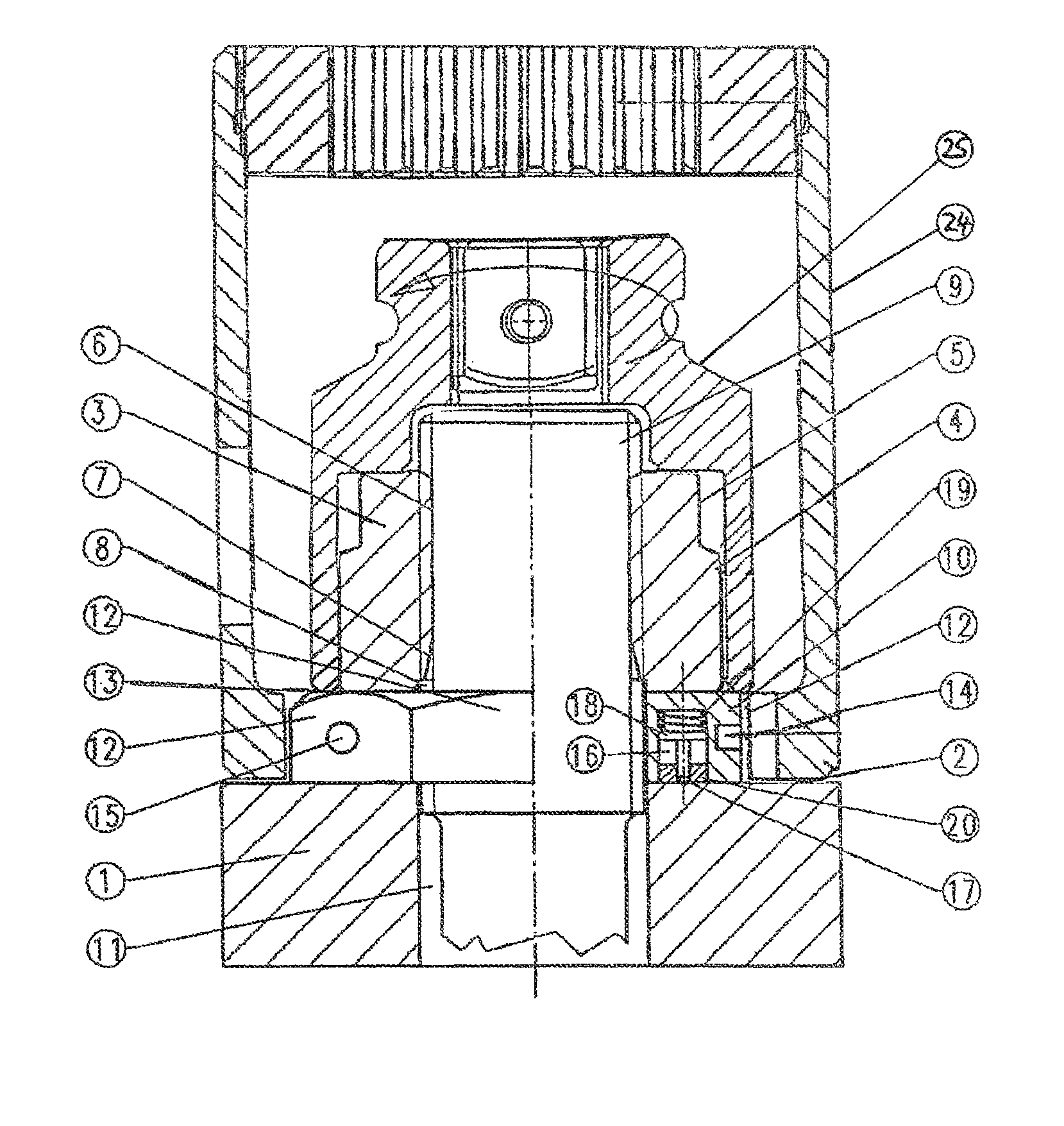 Method for effecting a screwed connection