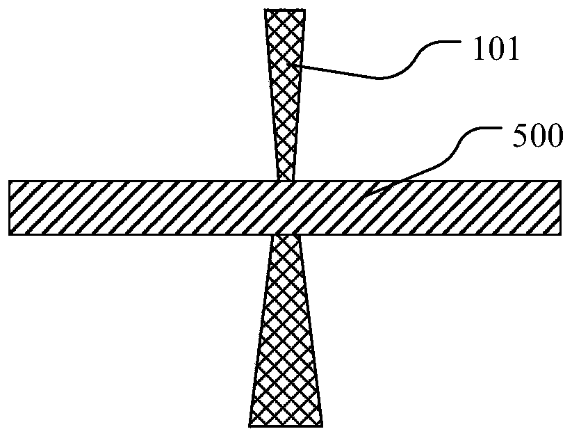 Semiconductor material energy gap measuring method and device