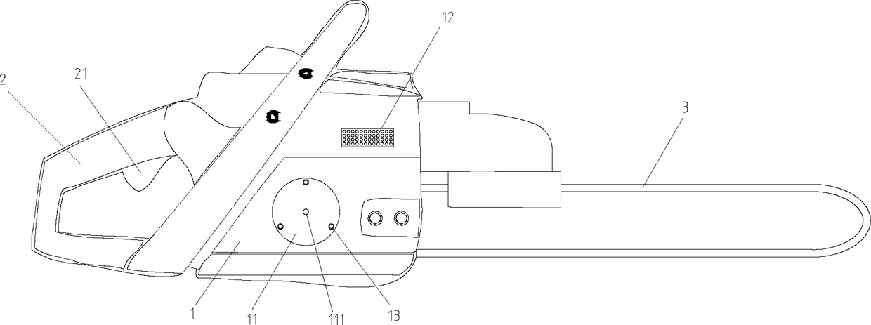 Safety chain saw