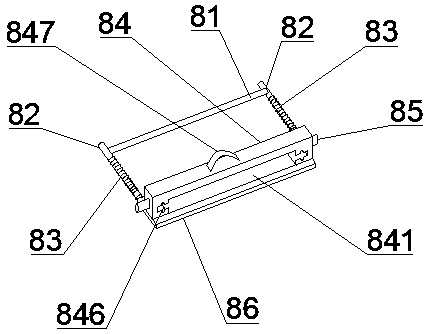 Human body biological characteristic collecting device