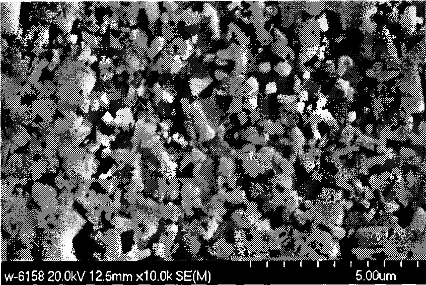 Nano modified WC/Co cemented carbide material and manufacturing method thereof