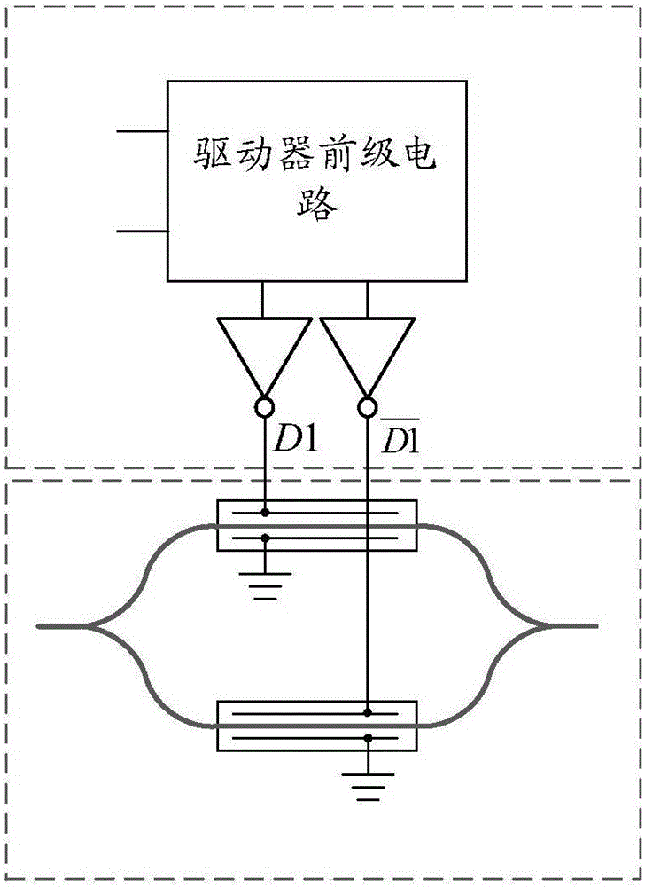 High-rate high-swing-amplitude driver circuit suitable for silicon photo-modulator