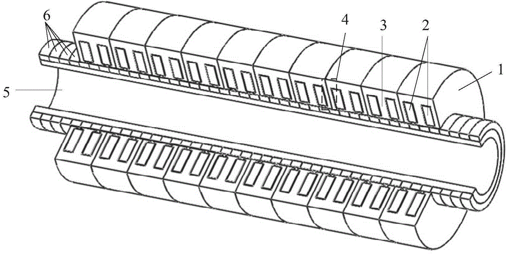 Fault-tolerant control method for five-phase fault-tolerant permanent magnet linear motor