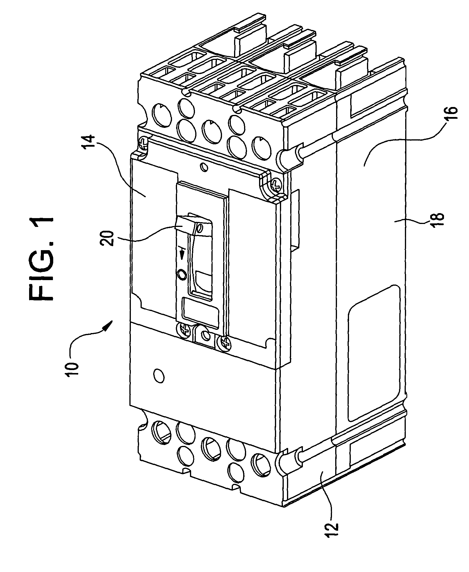 Isolation cap and bushing for circuit breaker rotor assembly